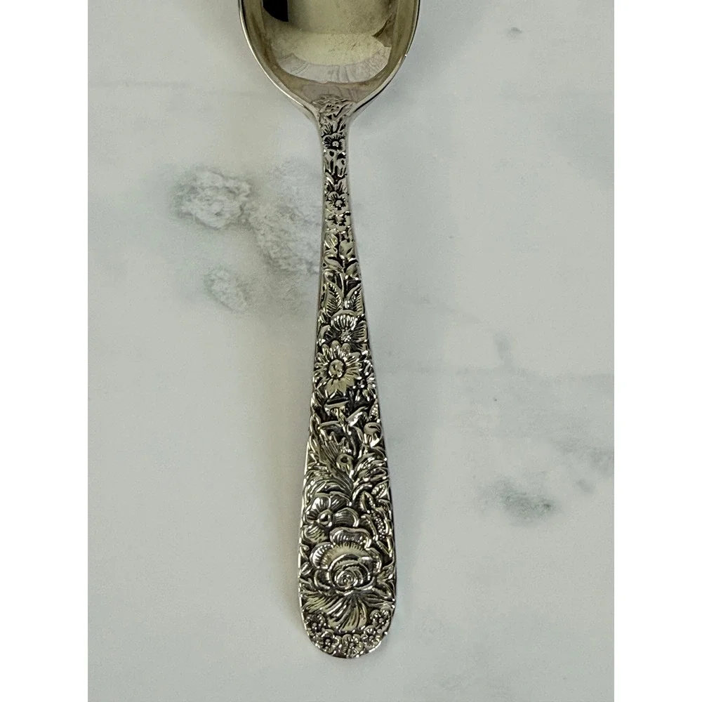 Godinger Olde Bouquet Silver Plate Stemware 5 3/4